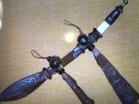 Το σπαθί της, δώρο του τσάρου Αλέξανδρου του Α’ της Ρωσίας Μουσείο Μπουμπουλίνας στις Σπέτσες